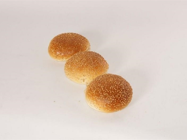 Wit bolletje sesam&nbsp;per 6 verpakt