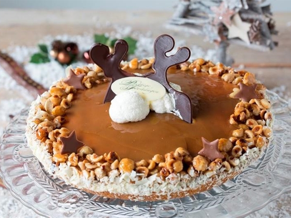 Notenmelangecaramelvlaai 5-6 peronen