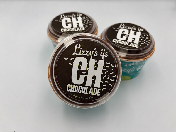 Lizzy's ijs bakje ChocoLamers 200 gram
